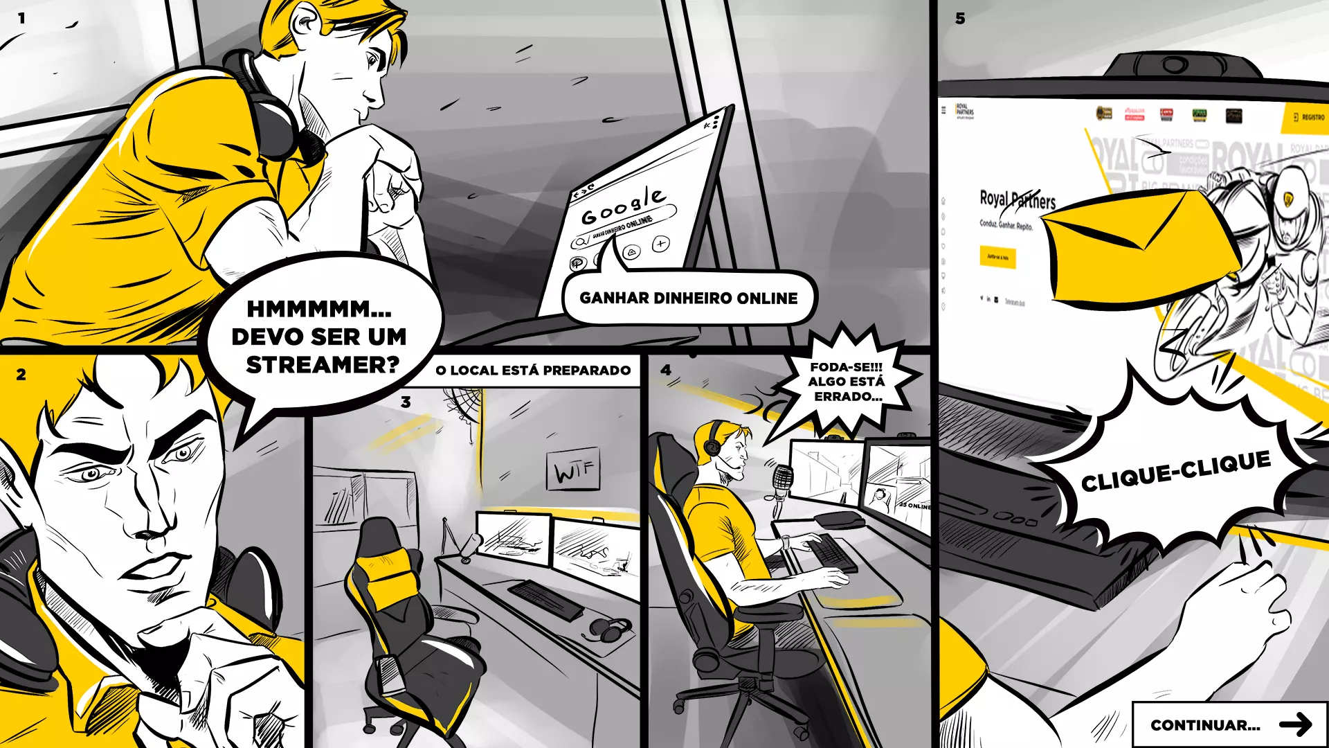 Royal Partners comics image